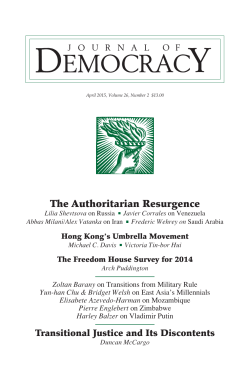 The Authoritarian Resurgence