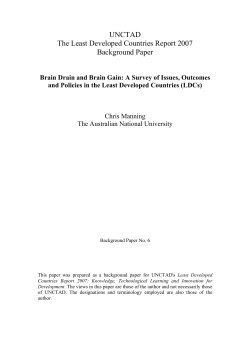 Brain Drain and Brain Gain