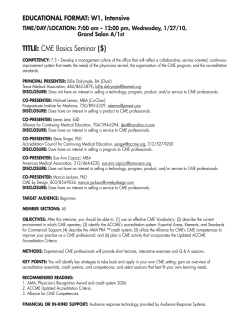 2010 Annual Conference Abstracts