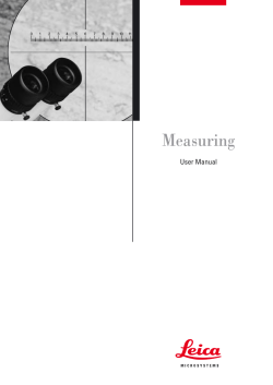 Measuring - Leica Microsystems