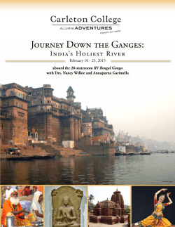 Journey Down the Ganges: India`s Holiest River