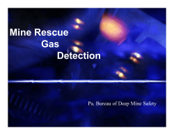 Mine Gases