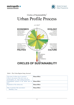 Urban Profile Process v3.3 (1) - Global Compact Cities Programme