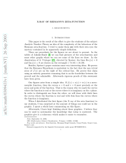 arXiv:math/0309433v1 [math.NT] 26 Sep 2003