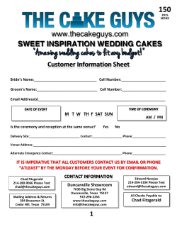 contract here - The Cake Guys