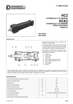 HC 2 - Duplomatic Oleodinamica Spa