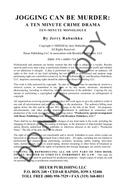 jogging can be murder