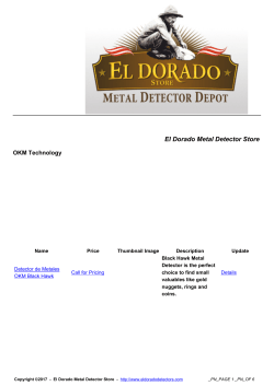 El Dorado Metal Detector Store