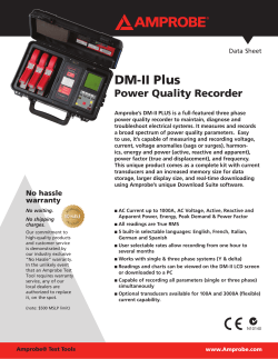 DM-II PLUS Datasheet