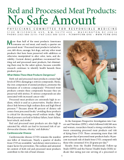 PCRM Support - Physicians Committee for Responsible Medicine