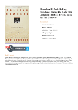 E-Book Rolling Nowhere: Riding the Rails