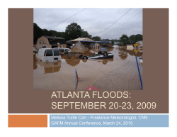 ATLANTA FLOODS: SEPTEMBER 20