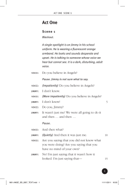 Angels Scheme of Work - Pearson Schools and FE Colleges