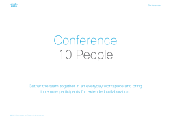 Conference 10 People - Project Workplace