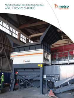 Datasheet stationary PreShredder 4000 (US)