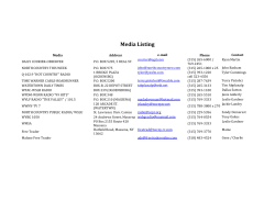 Media Listing