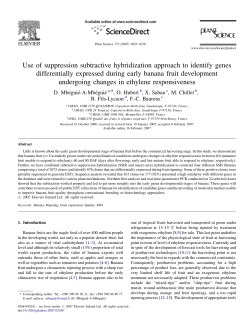 Use of suppression subtractive hybridization approach to identify
