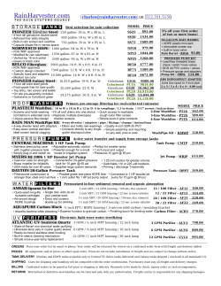See our latest pricesheet