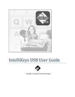IntelliKeys USB User Guide
