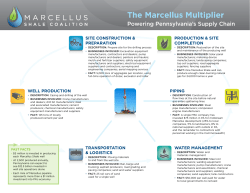 The Marcellus Multiplier - Marcellus Shale Coalition