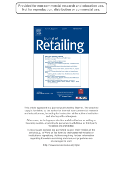 Innovation in Retail Pricing and Promotions