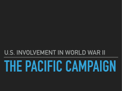 The Pacific Campaign Powerpoint