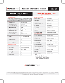 t4a60 self-priming pump