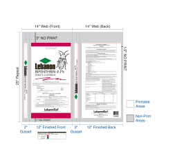 Label - Lebanon Turf