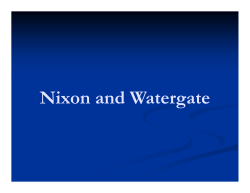 Nixon and Watergate