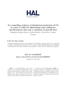No compelling evidence of distributed production of CO in