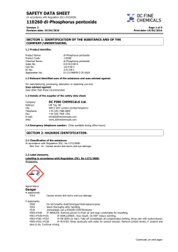 SAFETY DATA SHEET 110260-di