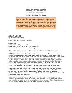 Miss Julie