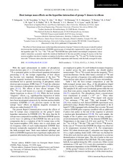 Host isotope mass effects on the hyperfine