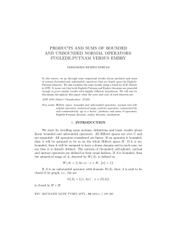 products and sums of bounded and unbounded normal operators
