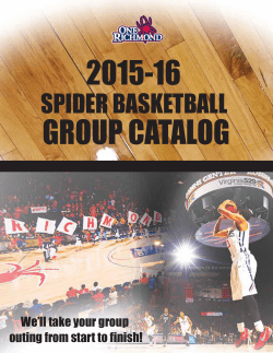 spider basketball - Richmond Spiders