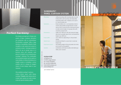 Panel curtain systems