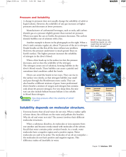 Solubility depends on molecular structure.
