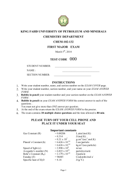 king fahd university of petroleum and minerals chemistry