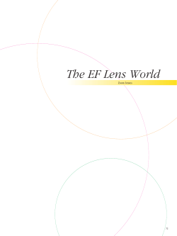 The EF Lens World