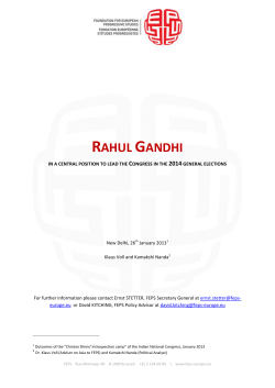 RAHUL GANDHI