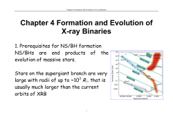 Chapter 4 Formation and Evolution of X