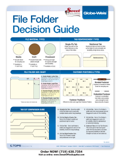 File Folder Decision Guide