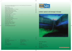 Carbon capture and storage in Europe