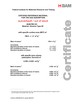 ausverkauft / out of stock - Referenzmaterialien