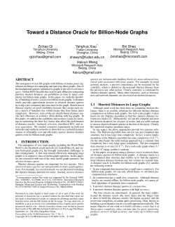 Toward a Distance Oracle for Billion-Node Graphs
