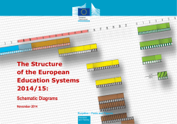 The Structure of the European Education Systems 2014/15