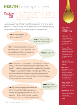 Cuticle oil Nails Mag Aug 2015