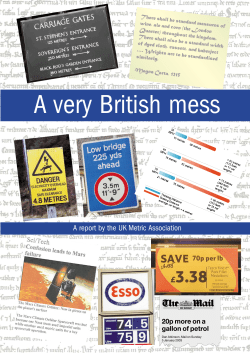 A very British mess - UK Metric Association