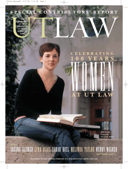 Spring 2006 - University of Texas School of Law