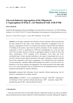 Glycerol-Induced Aggregation of the Oligomeric L